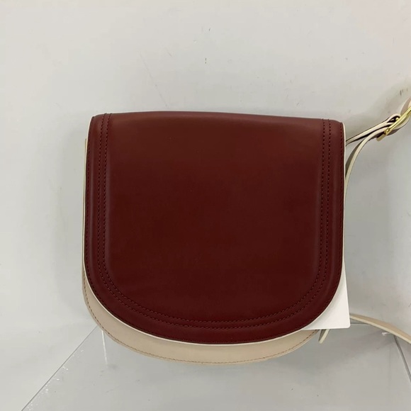 NWT Diane von Furstenberg  Leather  Saddle Bag - Picture 2 of 12